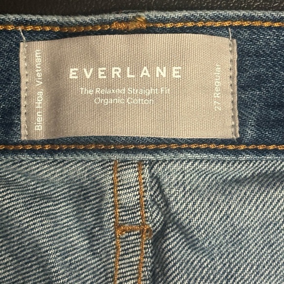 EVERLANE The Relaxed Straight Fir Organic Cotton size 27 regular - Picture 5 of 14